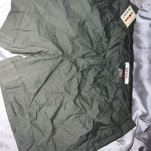 Green shorts size 13